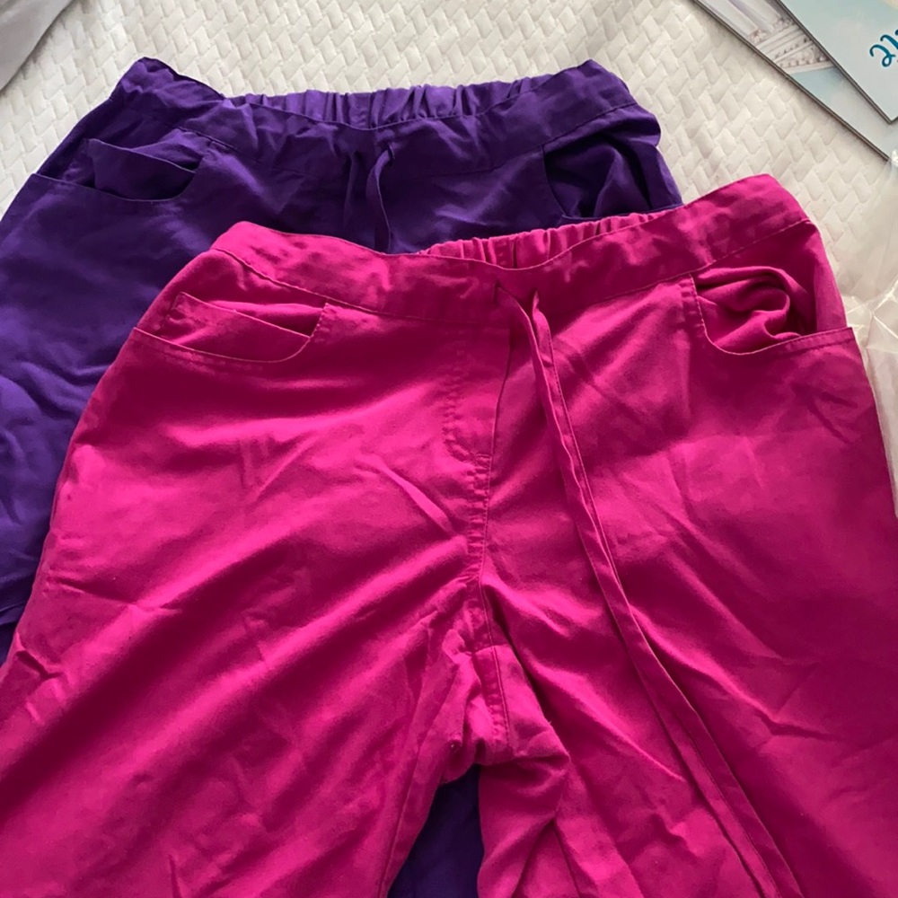 Greys anatomy scrub pants (TWO)